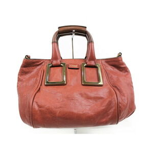 CHLOE Ethel handbag shoulder bag brown leather